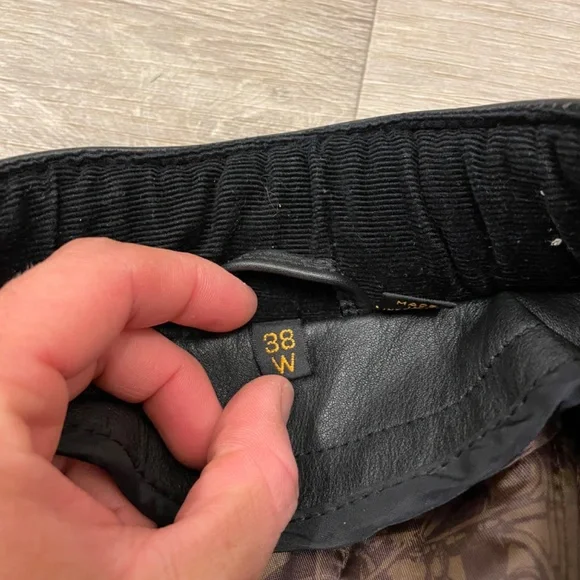 Leather Motorcycle Jacket - Picture 13 of 14